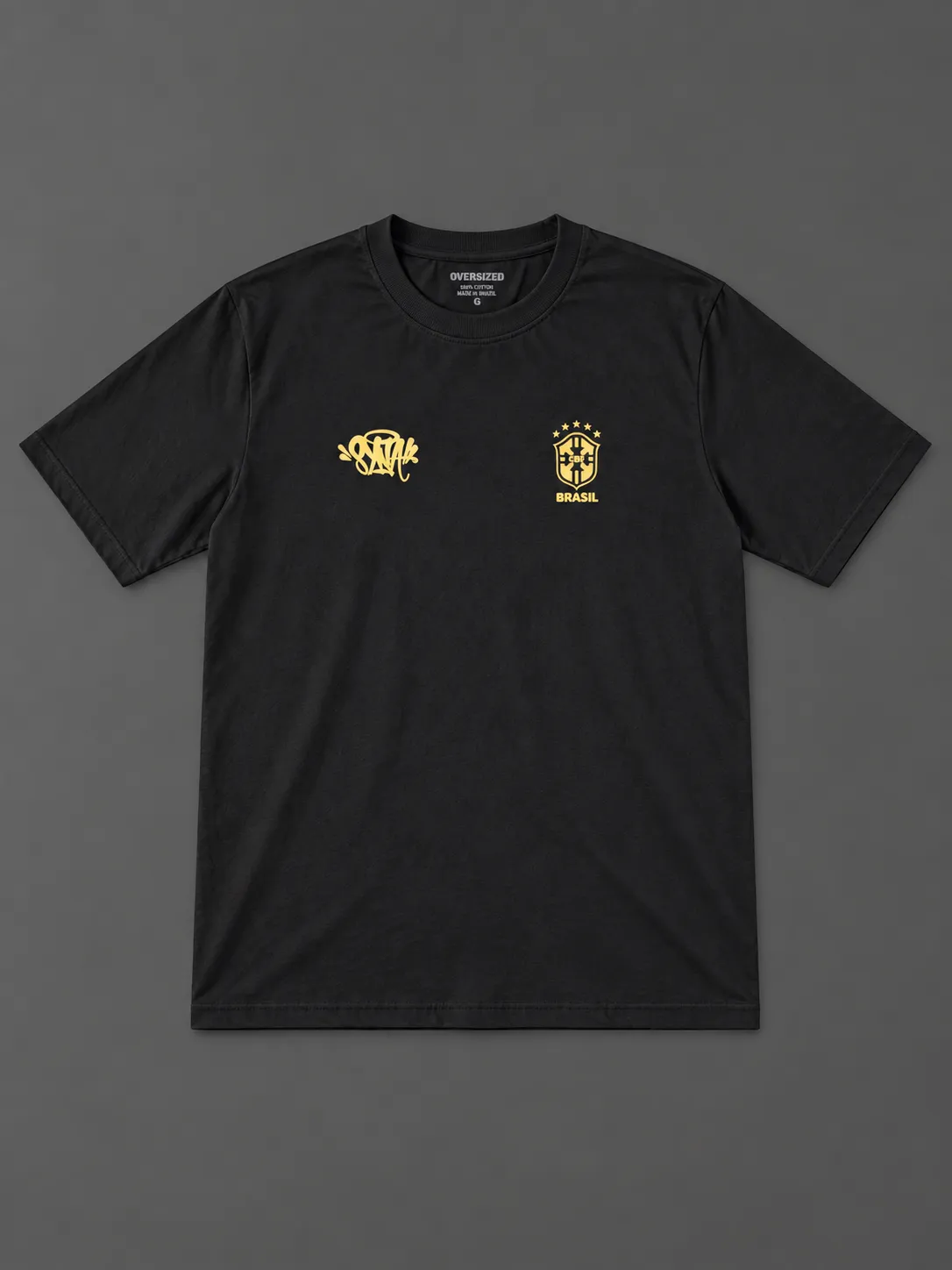 Camisa Preta Stussy / Brasil