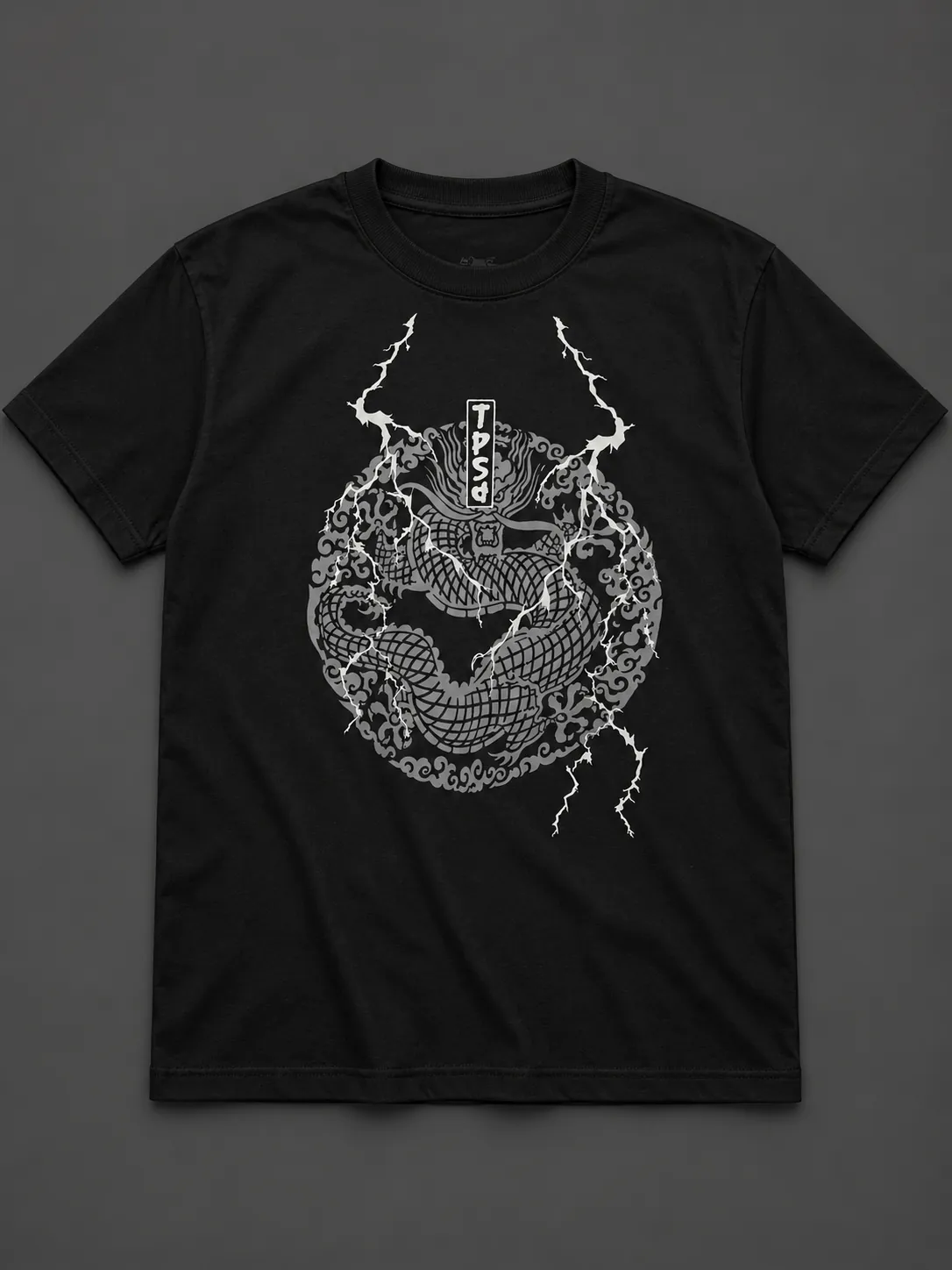 Camisa Preta Tripside Dragon